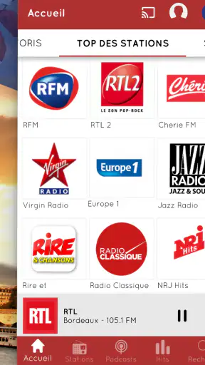 myTuner FM Radio France screenshot