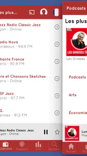 myTuner FM Radio France screenshot