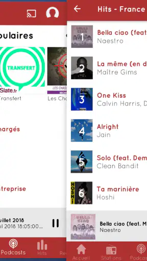 myTuner FM Radio France screenshot
