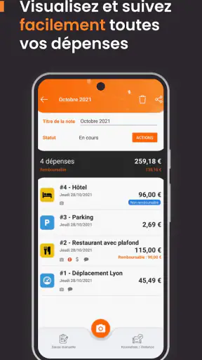 N2F - Note de frais screenshot