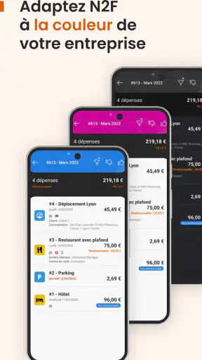 N2F - Note de frais screenshot