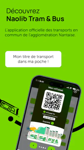 Naolib tram & bus screenshot
