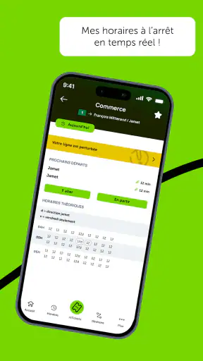 Naolib tram & bus screenshot