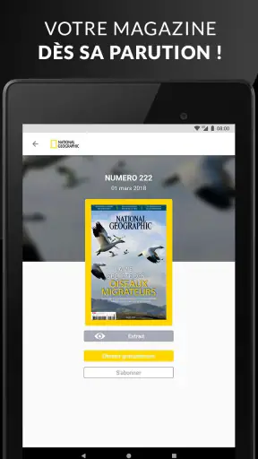 National Geographic France screenshot