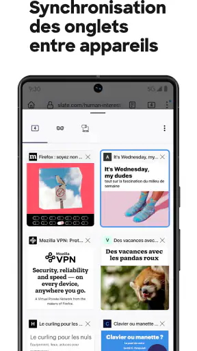 Firefox: Navigateur Internet screenshot