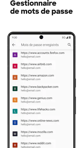 Firefox: Navigateur Internet screenshot