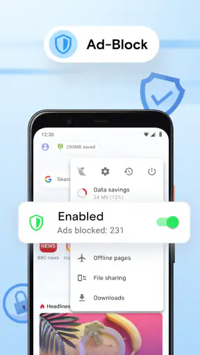Navigateur Web Opera Mini screenshot