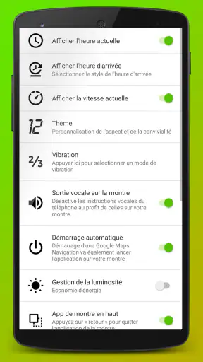 Navigation Pro: Maps p. Montre screenshot