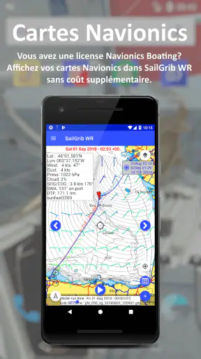 Navigation - Routage - Météo screenshot