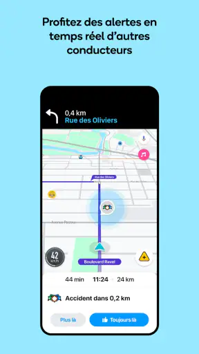 Navigation Waze et trafic screenshot