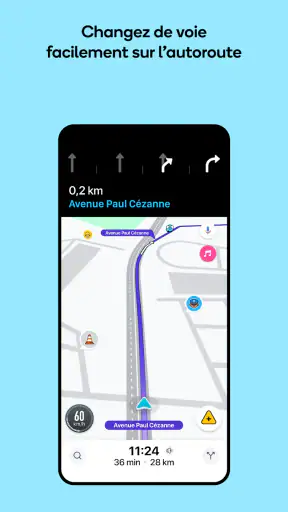 Navigation Waze et trafic screenshot
