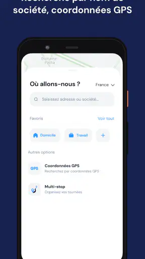 NavXL – GPS Poids Lourd screenshot
