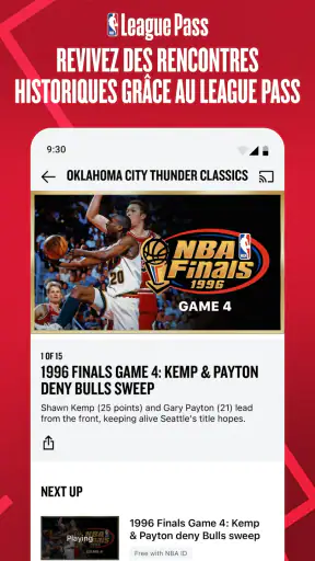 NBA Officiel screenshot