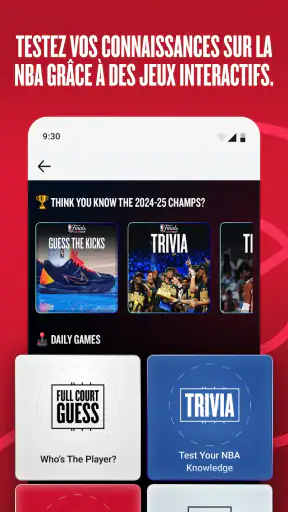 NBA Officiel screenshot