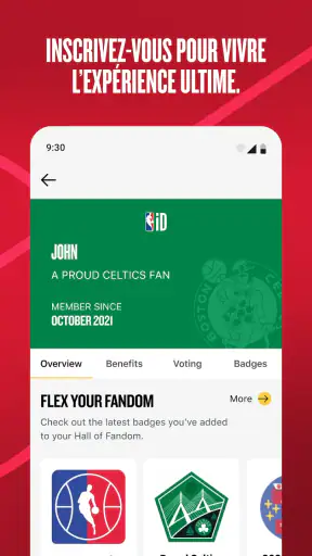 NBA Officiel screenshot