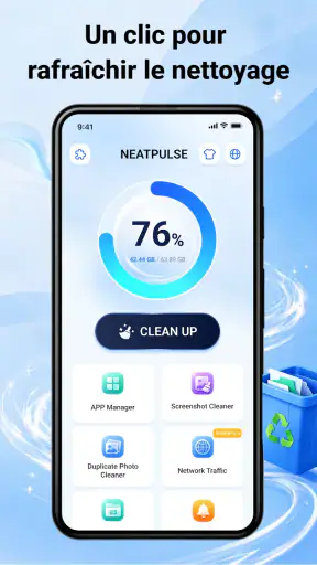 NeatPulse — Phone Cleaner screenshot