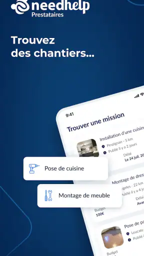Needhelp Prestataires screenshot