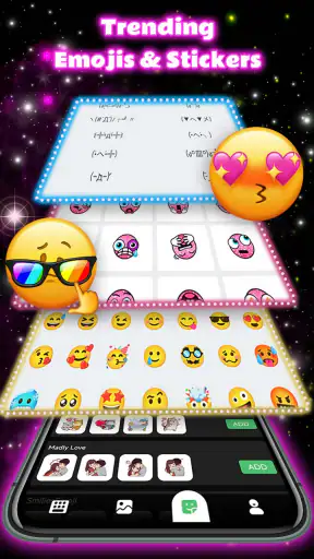 Neon Love Thème screenshot