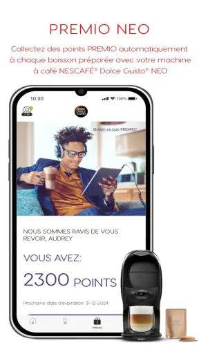 Nescafé Dolce Gusto screenshot