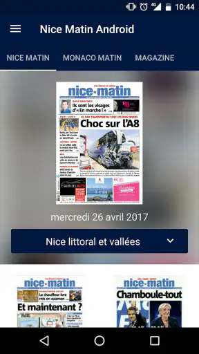 Nice-Matin Numérique screenshot