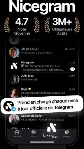Nicegram: Unofficial Telegram screenshot