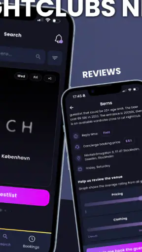 Nightli: Nightclubs & Events screenshot