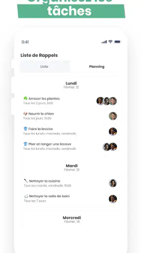 Nipto : Partage du Ménage screenshot