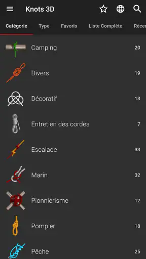 Nœuds 3D  ( Knots 3D ) screenshot