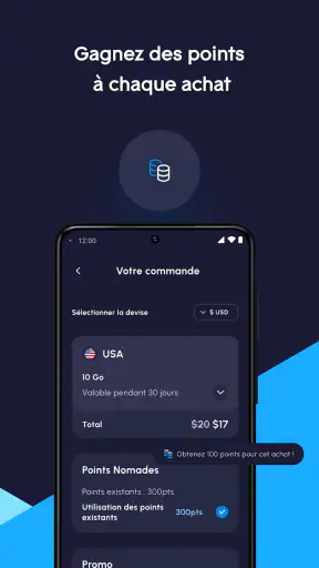 Nomad eSIM: Data Prépayée screenshot