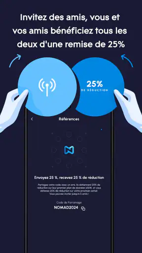 Nomad eSIM: Data Prépayée screenshot