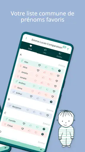 Noms de Bébé / Prénoms 2025 screenshot