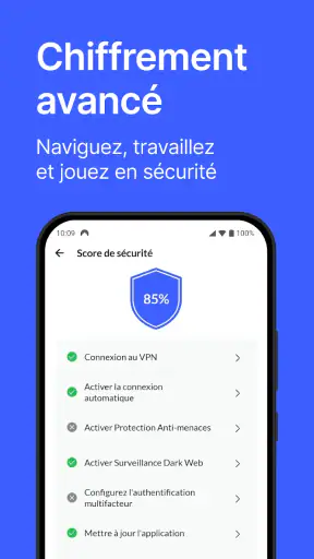 NordVPN : VPN sûr, en un clic screenshot