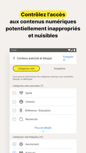 Norton Family parental control screenshot