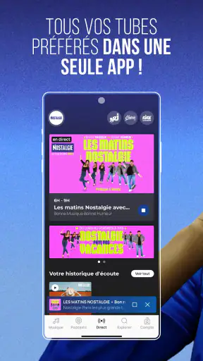 Nostalgie Radio, Musique, Actu screenshot