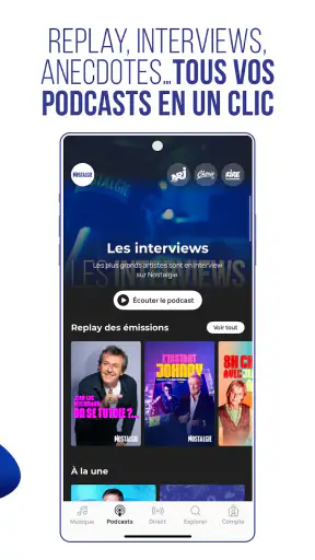 Nostalgie Radio, Musique, Actu screenshot