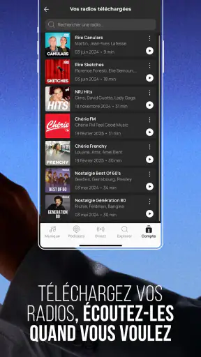 Nostalgie Radio, Musique, Actu screenshot