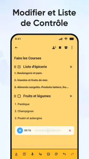 Notes: color Bloc-notes, Memo screenshot