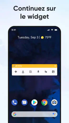 Notes: color Bloc-notes, Memo screenshot