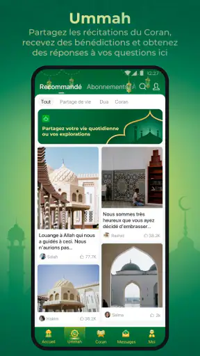 Nous Musulmans: Azan&Coran screenshot