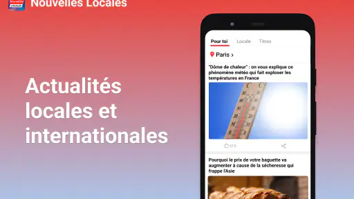 Nouvelles locales - Temps réel screenshot