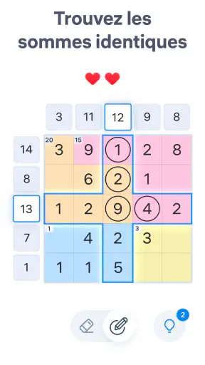 Number Sums – Jeux de chiffres screenshot