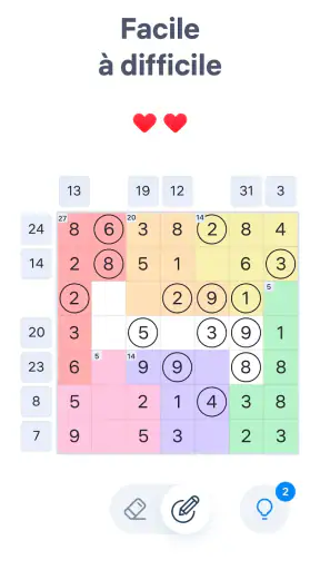 Number Sums – Jeux de chiffres screenshot