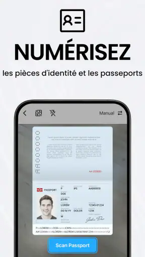 Numérisation de PDF TapScanner screenshot