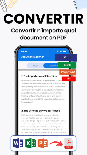 Numériser des documents screenshot