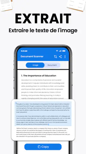 Numériser des documents screenshot
