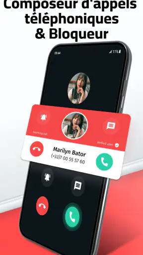 Numéroteur téléphonique screenshot