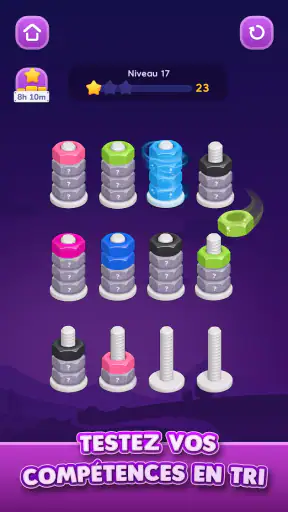 Nuts Sort: Jeu de Tri screenshot