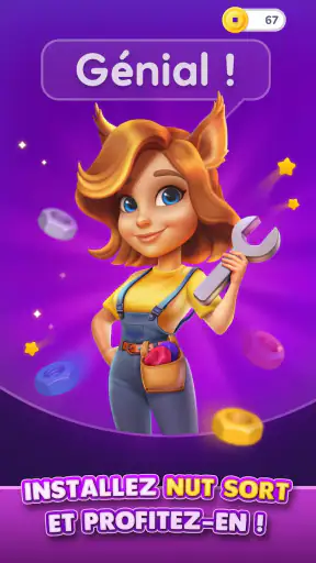 Nuts Sort: Jeu de Tri screenshot