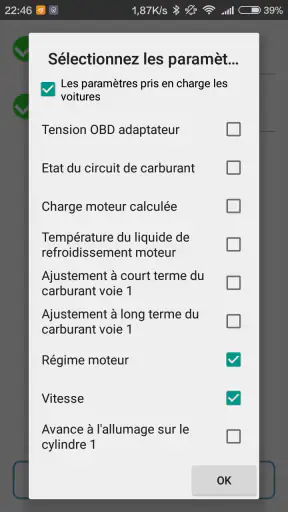 Obd Arny - ELM327 car scanner screenshot