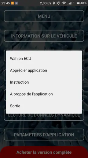 Obd Arny - ELM327 car scanner screenshot